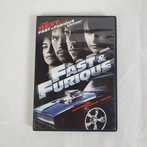 Fast & Furious DVD Vin Diesel Paul Walker Action Franchise Classic